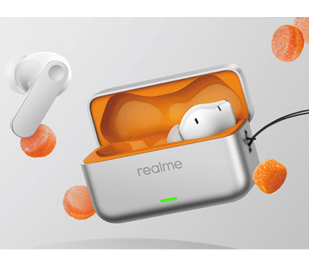 realme Buds T500 Pro Orange Mint - 1511265 - zdjęcie 4